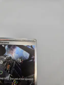 Pokemon TCG Giacomo 267/193 Holo Special Illustration Rare Paldea Evolved 2023 - Image 5