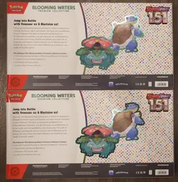 Pokemon TCG 151 Blooming Waters Premium Collection Box Sealed Lot Of 2 - Image 2