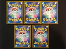 Pokemon Japanese Card Lot 10 Cards AR Full Art AR SR NM Condition - Mixed Set - Image 2