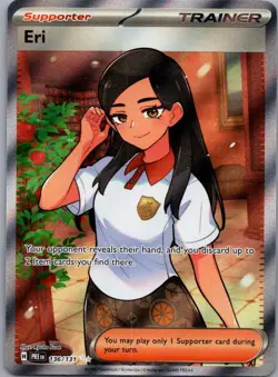 Eri 136/131 Ultra Rare Prismatic Evolutions Pokemon Near Mint - Image 1