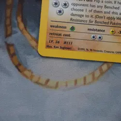 Blaine's Rhyhorn 65/132 Pokemon Gym Challenge Played Single Card TCG WOTC - Image 2