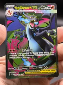 Pokemon Mega Charizard X ex 109/094 Phantasmal Flames Ultra Rare Full Art NM - Image 3