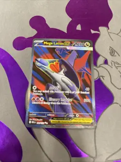 Pokemon TCG Mega Latias EX Full Art Ultra Rare Card 163/132 Mega Evolution - Image 1