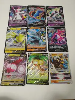 Pokemon 100+ Card-Illustration Rare-GX-WOTC-V-VMAX-Promo-Full Art Holo Lot - Image 2
