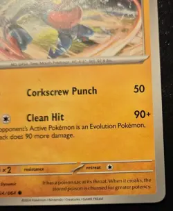 Toxicroak 024/064 Common Scarlet & Violet: Shrouded Fable Pokemon TCG - Image 5