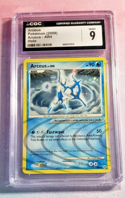 2009 Pokemon Arceus AR4 Holo CGC 9 - Image 1