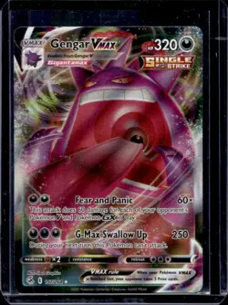 2021 Pokemon SWSH Fusion Strike Gengar VM #157/264 - Image 1