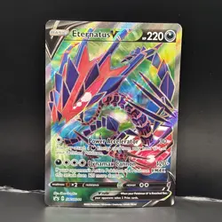 Eternatus V - SWSH044 - Pokemon Sword & Shield Promo Ultra Rare Holo Card NM - Image 1