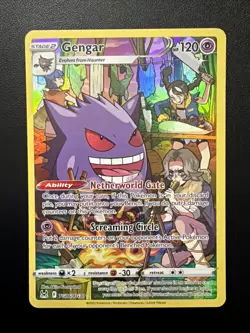 Pokemon Gengar Ultra Rare Full Art Holo Lost Origin Card TG06/TG30 - Image 1