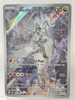 Pokemon TCG - N's Reshiram 167/159 SV09: Journey Together IR NM (SKU 1-4) - Image 1