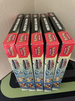 Pokemon TCG: Scarlet & Violet Prismatic Evolutions Poster Collection Box x5 - Image 2