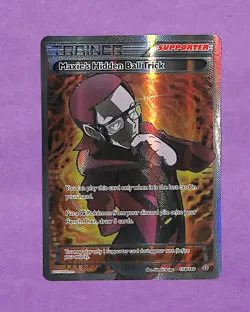 Maxie’s Hidden Ball Trick - Pokemon XY Ultra Rare Holo 158/160 VLP-NM - Image 1