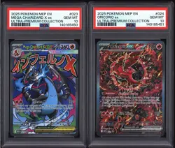 Pokemon Mega Charizard X ex 023 Oricorio ex 024 Sequential Set GEM MINT PSA 10 - Image 1