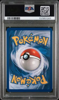 2008 POKEMON DIAMOND & PEARL LEGENDS AWAKENED #43 UXIE-REVERSE FOIL PSA 8 - Image 2