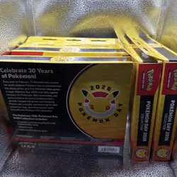 Lot Of 5! Pokemon Day 2026 30th Anniversary Collection Box - In Hand Ships Today - Image 2