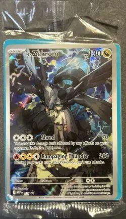 Pokemon N’s Zekrom 031 Ascended Heroes Black Star Promo MEP 031 - NM - Image 1