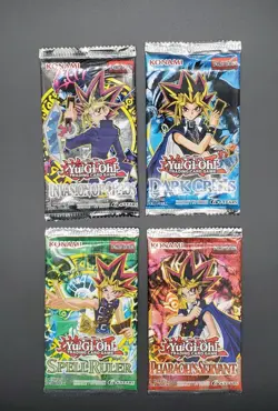 YuGiOh LEGEND OF BLUE EYES WHITE DRAGON Sealed Booster 4 Legendary packs - Image 1