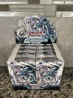 Yu-Gi-Oh! Saga Of Blue Eyes White Dragon Structure Deck Display ( 8 Decks ) - Image 1