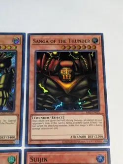 Yugioh Gate Guardian Kazejin Suijin Sanga of the Thunder MRD 25th Set NM - Image 3