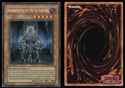 Grandmaster of the Six Samurai STON-EN000 Secret Rare 1st Edition Yu-Gi-Oh - Image 3