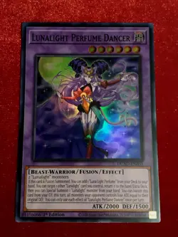 Yu-Gi-Oh! - Lunalight Perfume Dancer - 1st Ed. DUAD-EN031 Super Rare - Unplayed - Image 1