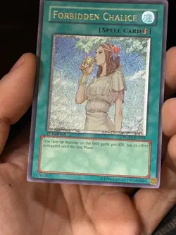 Forbidden Chalice RGBT-EN061 Ultimate Rare 1st Edition ENHANCED Double Yugioh - Image 4