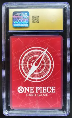 2025 ONE PIECE CCG SHANKS LEADER 2ND ANNIVERSARY OP09-001 PRISTINE CGC 10 A PT - Image 2