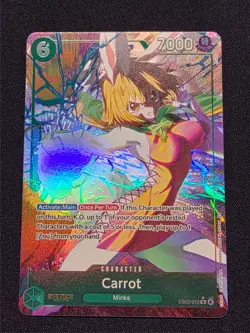 Carrot (Alternate Art) EB03-013 Extra Booster: One Piece Heroines Edition Foil - Image 1