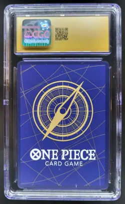 2025 ONE PIECE CCG DRACULE MIHAWK PROMO OP09-044 CGC 10 PRISTINE B PT - Image 2
