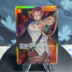 One Piece Shanks OP01-120 Japanese SEC Holo NM - Image 1