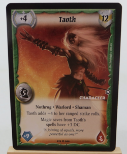 WARLORD Saga of the Storm CCG Nothrog Character Card TAOTH 272/369 - Image 1