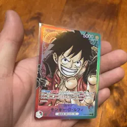 Monkey.D.Luffy op01-003 Alt Art Jap Romance Dawn - One Piece Card - NM - Image 1