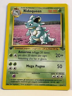 Nidoqueen 1st Edition Jungle Pokemon 23/64 NM- CLEAN card! - Image 1