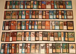 Vintage 1998 MTG Magic the Gathering Exodus 600 Card Collection Lot - Image 2