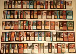 Vintage 1998 MTG Magic the Gathering Exodus 600 Card Collection Lot - Image 3