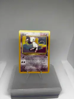 Pokemon Mew TCG 2000 Black Star Promo 8 Regular Vintage LP Card - Image 1