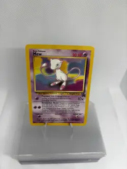 Pokemon Mew TCG 2000 Black Star Promo 8 Regular Vintage LP Card - Image 2