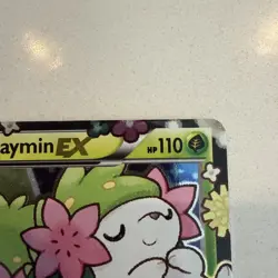 Pokemon TCG Shaymin EX XY148 Generations Holo Black Star Promo Card - Image 4
