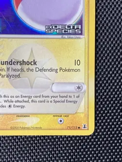 Holon's Voltorb 71/113 Reverse Holo Stamped Delta Species Pokemon Card - Image 4