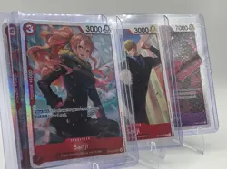 One Piece TCG Sanji Lot 2x OP10-005 OP04-007 OP09-065 NM 4 Card Bundle + Bulk - Image 1