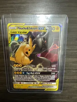 Pikachu & Zekrom GX - 33/181 Team Up Ultra Rare Pokemon Card - Image 1