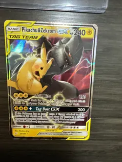 Pikachu & Zekrom GX - 33/181 Team Up Ultra Rare Pokemon Card - Image 2