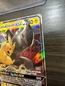 Pikachu & Zekrom GX - 33/181 Team Up Ultra Rare Pokemon Card - Image 5
