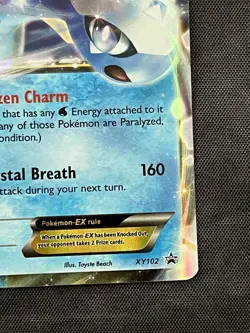 Aurorus EX XY Promos Holo Pokemon TCG Card XY102 - Image 5
