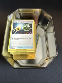 Pokemon TCG Lot 120+ Cards W/ Galarian Moltres Tin - Image 2