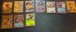 Pokemon Lot Sun & Moon/XY Cards HP Raw, PSA Ash-Greninja & Flareon Ex RC, Mew Ex - Image 5