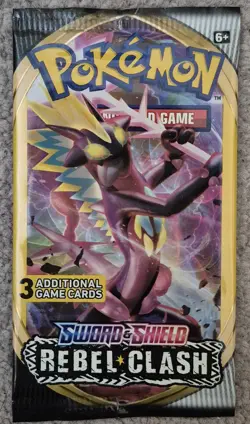 POKEMON TCG SUN AND MOON BASE REBEL CLASH 3-CARD PACK 💥TOP RATED SELLER💥 - Image 1