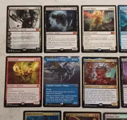 Magic The Gathering MTG 14 Card Lot All Mythics NM 4 Foils - Image 2