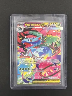 Pokemon Mega Venusaur EX Full Art Holo Plant 177/132 380 HP Card CG0016 - Image 1