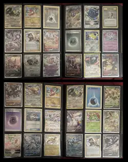 Pokemon Cards Binder All Hits Chase Promos Holos EX Fulls Arts IRs Poke Balls - Image 3